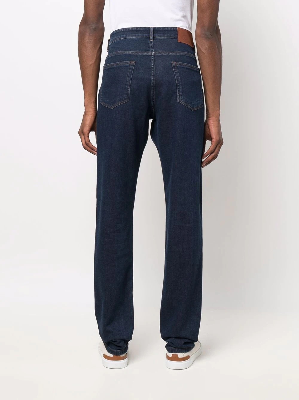 mid-rise tapered jeans - 4