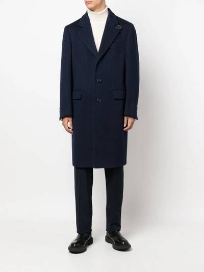 Brioni wool-blend coat outlook