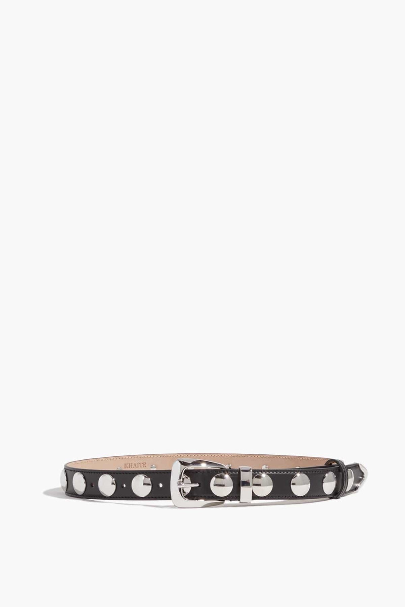 Benny Belt with Studs in Black - 1