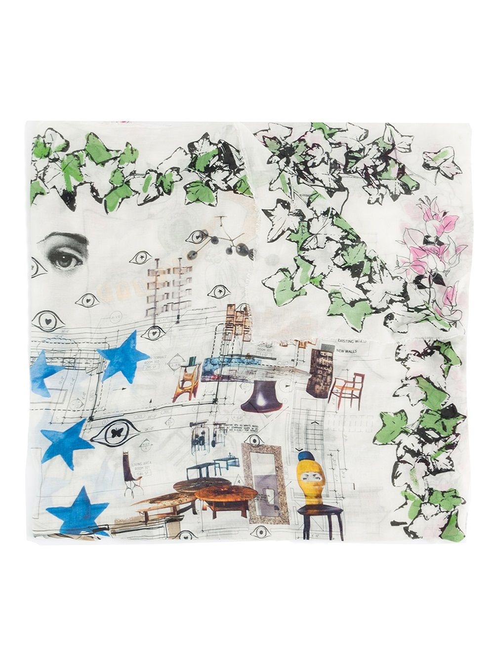 Faliero Sarti X L'Eclaireur 'Los Angeles' scarf - 1