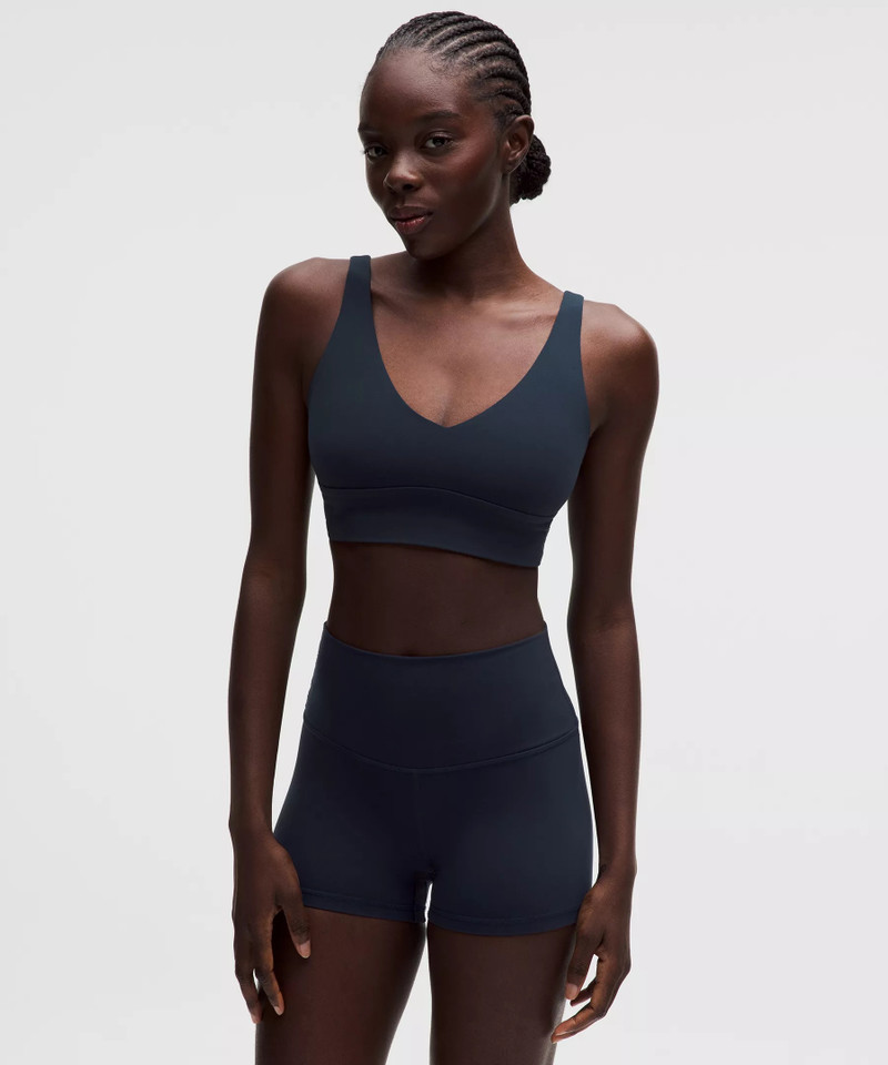 lululemon Focuser V-Neck Bra *Light Support, A/B Cup 1