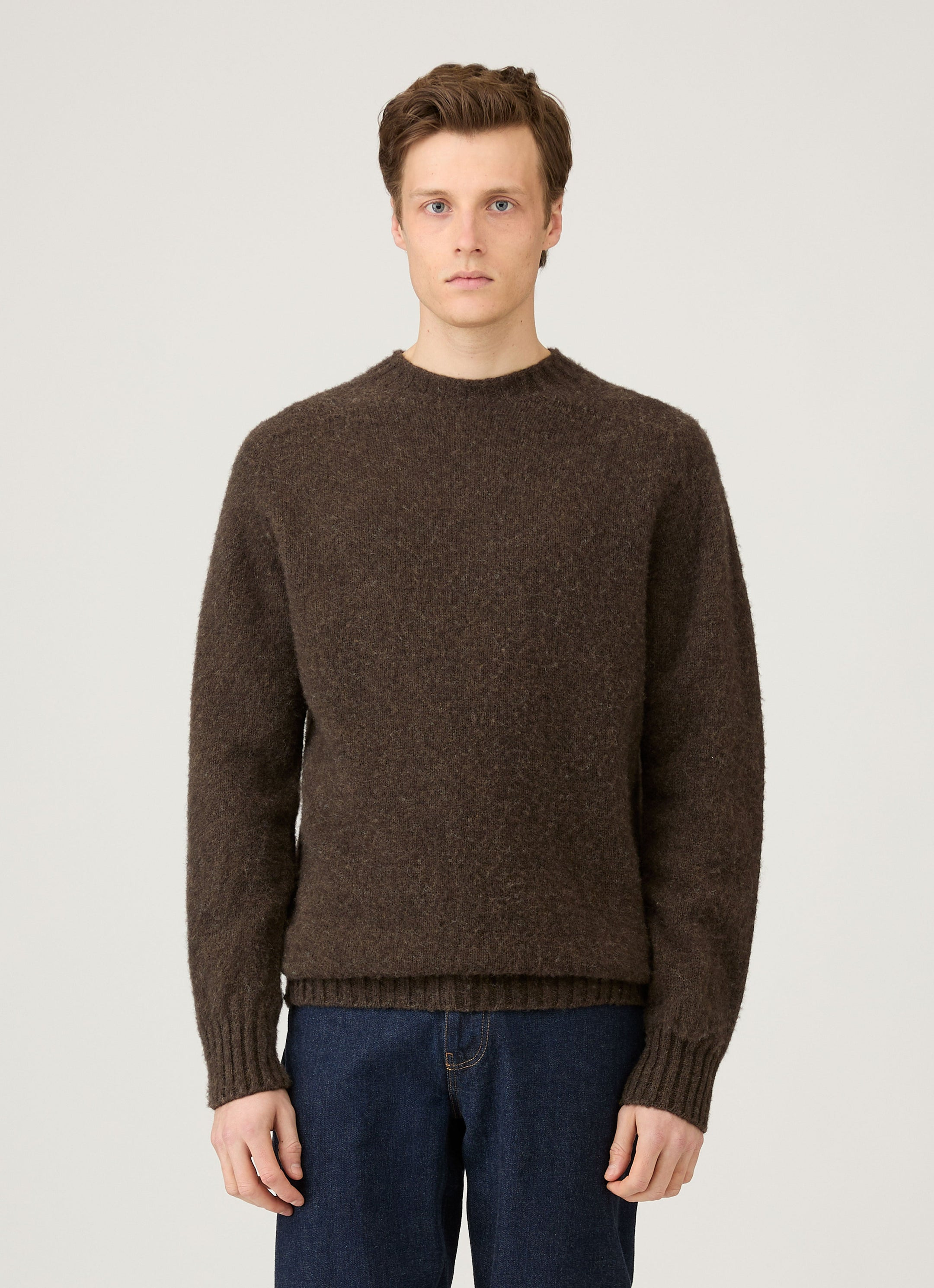 Shetland Crew Neck Jumper - 2