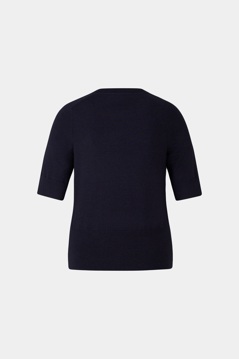BOGNER Izzy short-sleeved pullover in Navy blue outlook