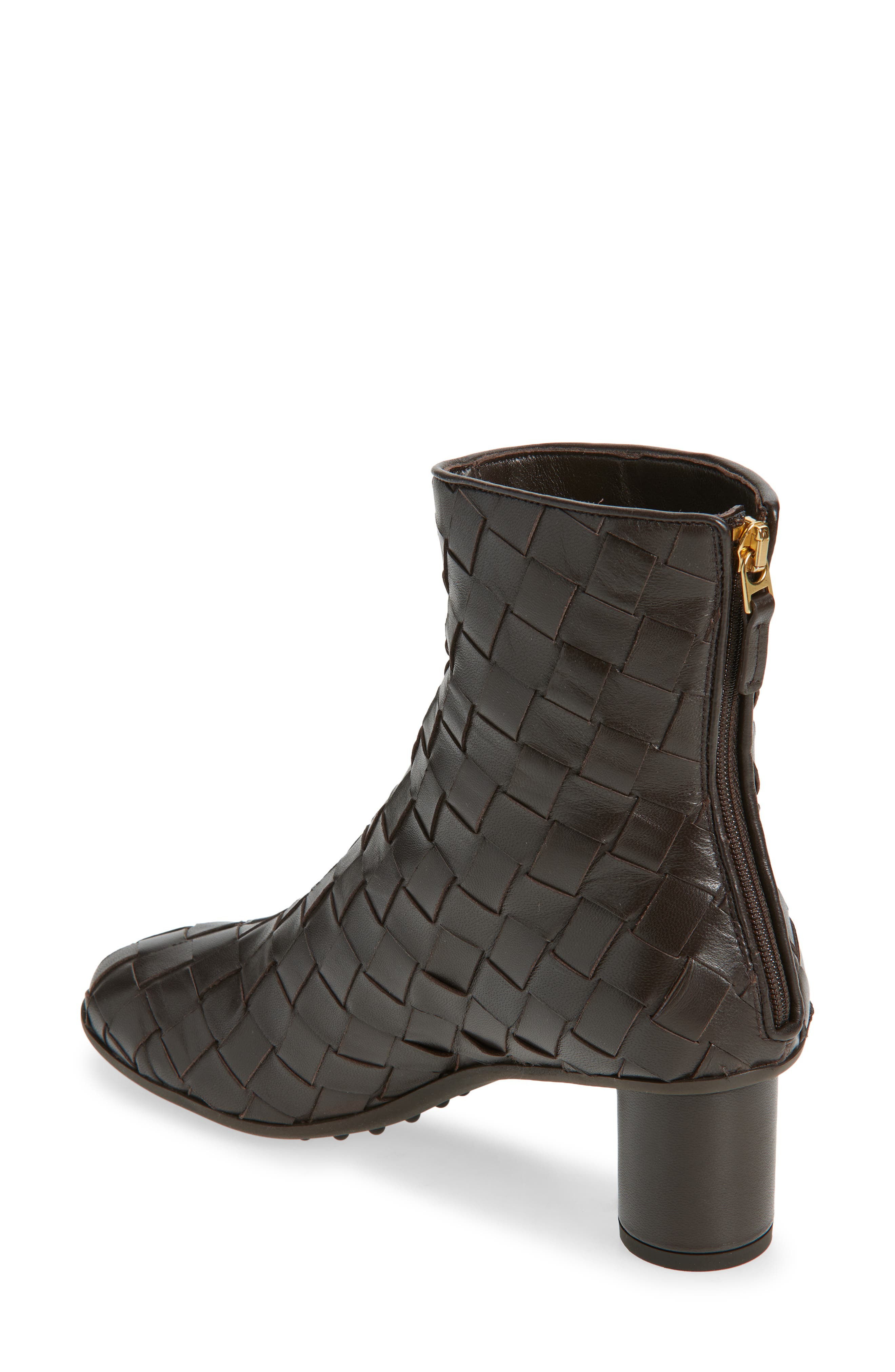 Bottega Veneta Atomic Intrecciato Bootie in Fondant at Nordstrom - 2