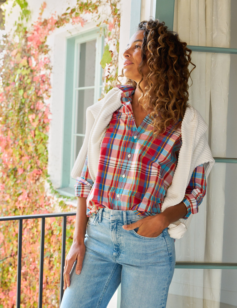 Relaxed Button-Up Shirt 1