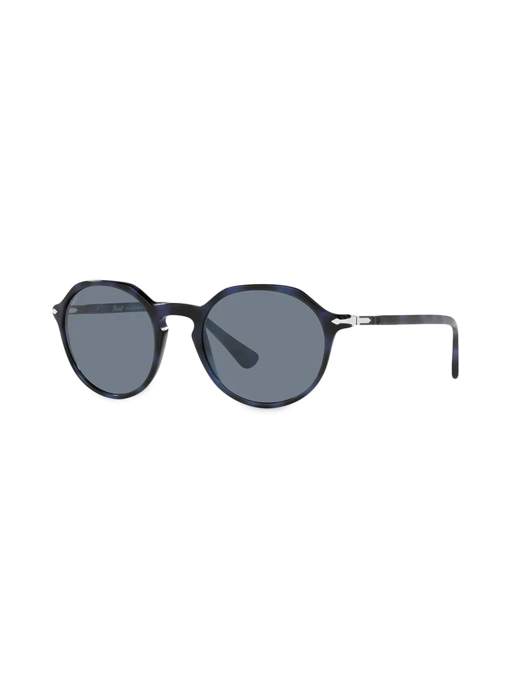 tortoiseshell-effect round-frame sunglasses - 2