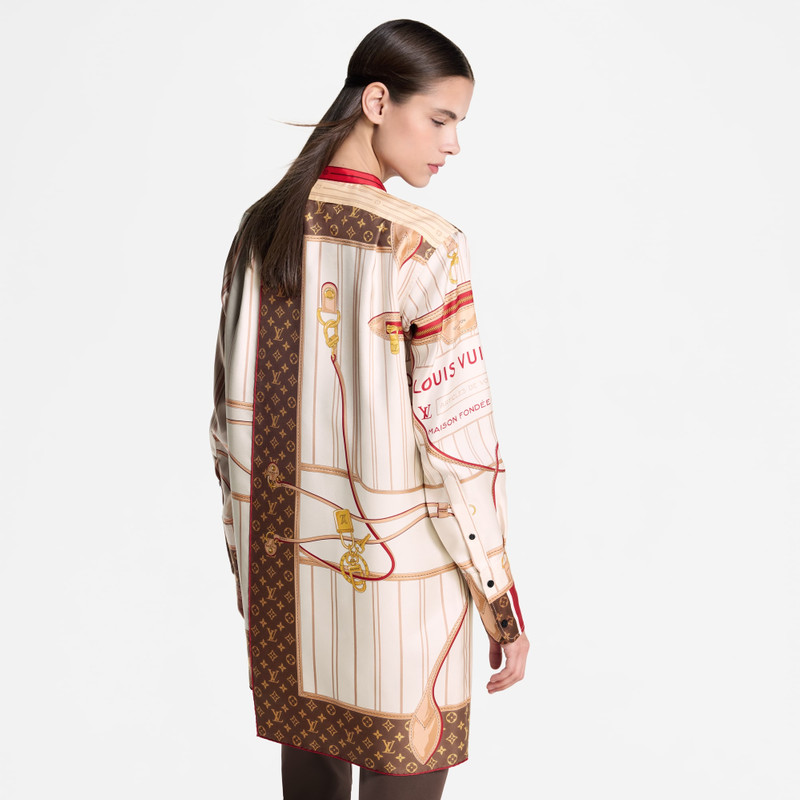 Neverfull Foulard Silk Dress 7