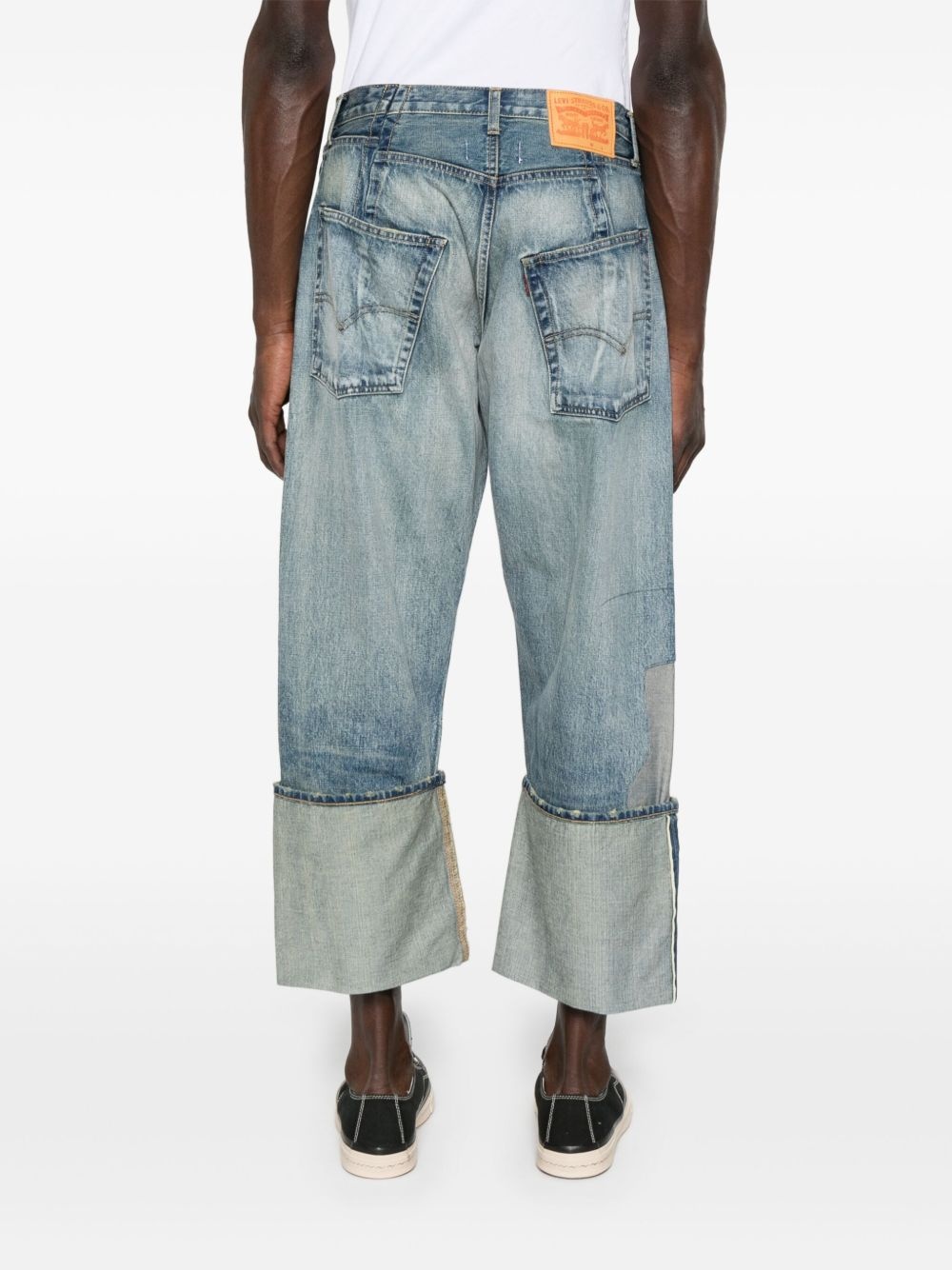 patch-detail jeans - 4