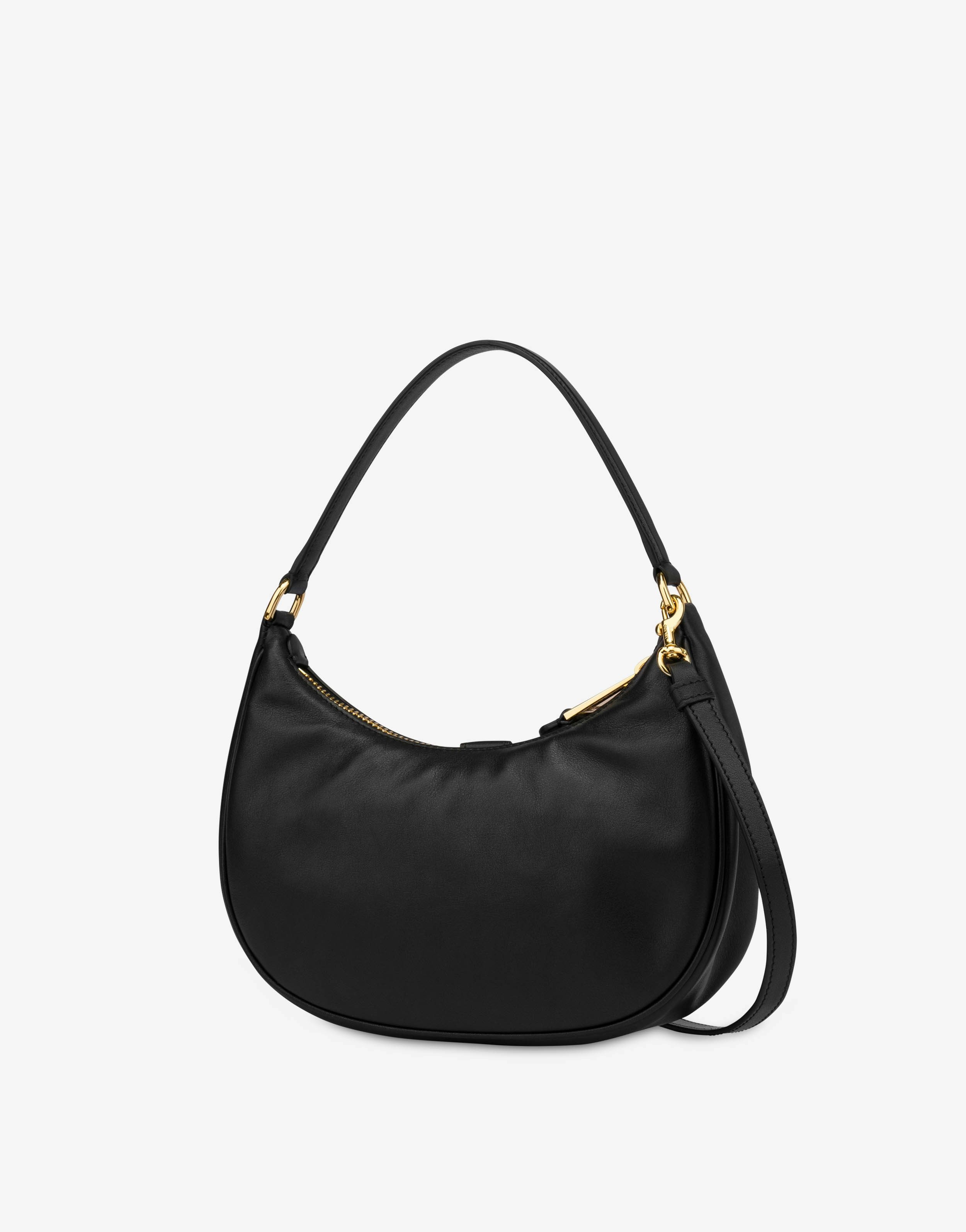 MOSCHINO BELT CALFSKIN HOBO BAG - 2