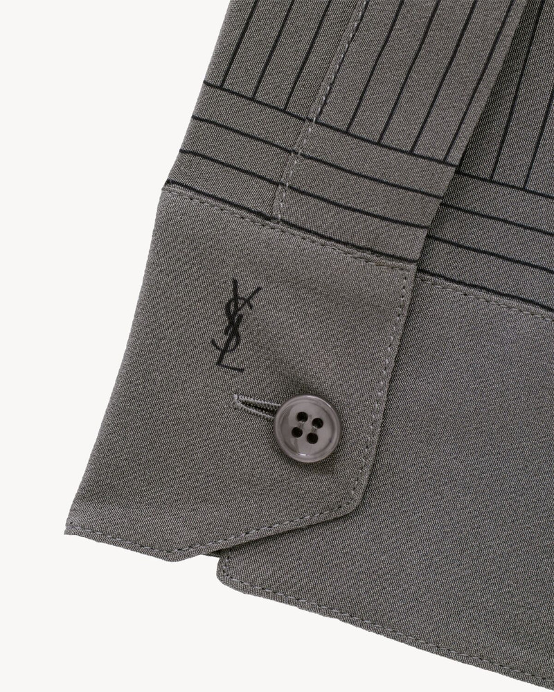 CASSANDRE SHIRT IN STRIPED SILK 3