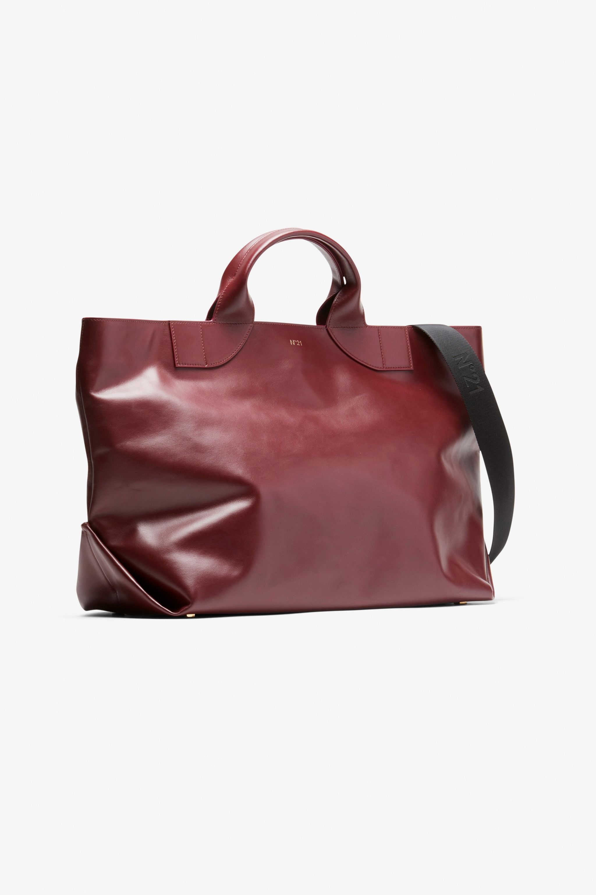 LARGE LEATHER SHOPPING BAG - 3