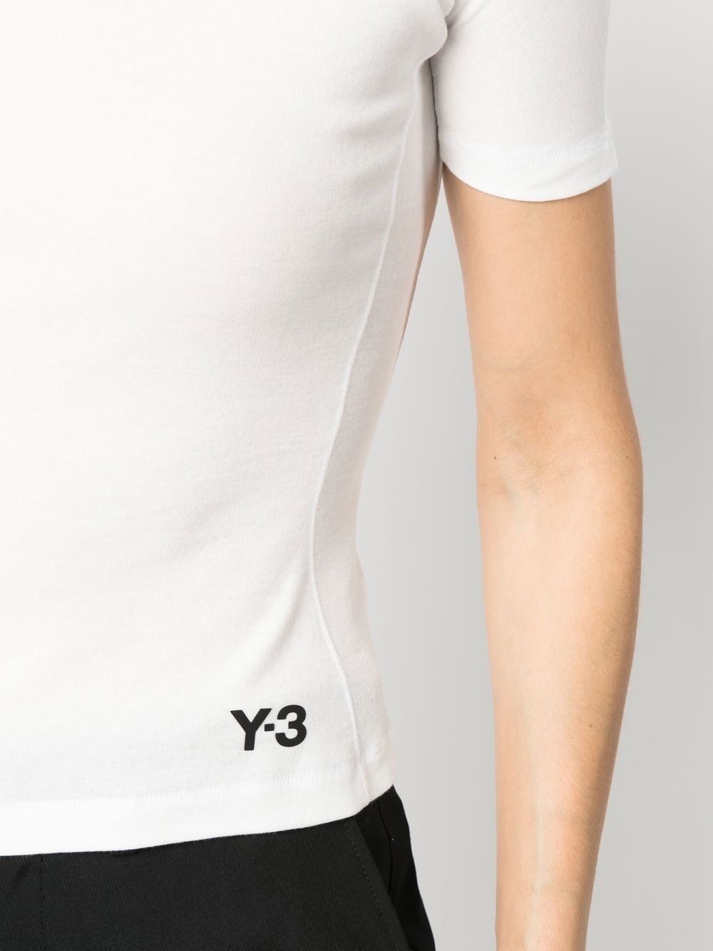 short-sleeve organic-cotton top - 5