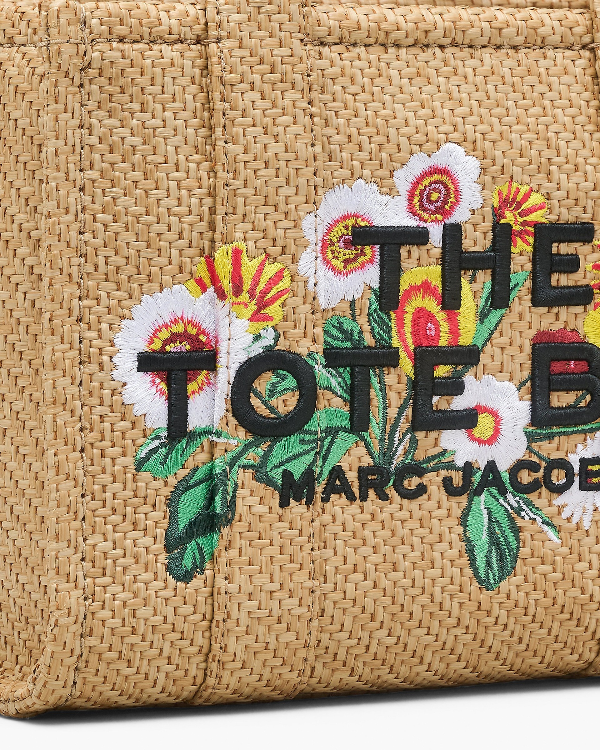 THE DAISY WOVEN SMALL TOTE BAG - 5