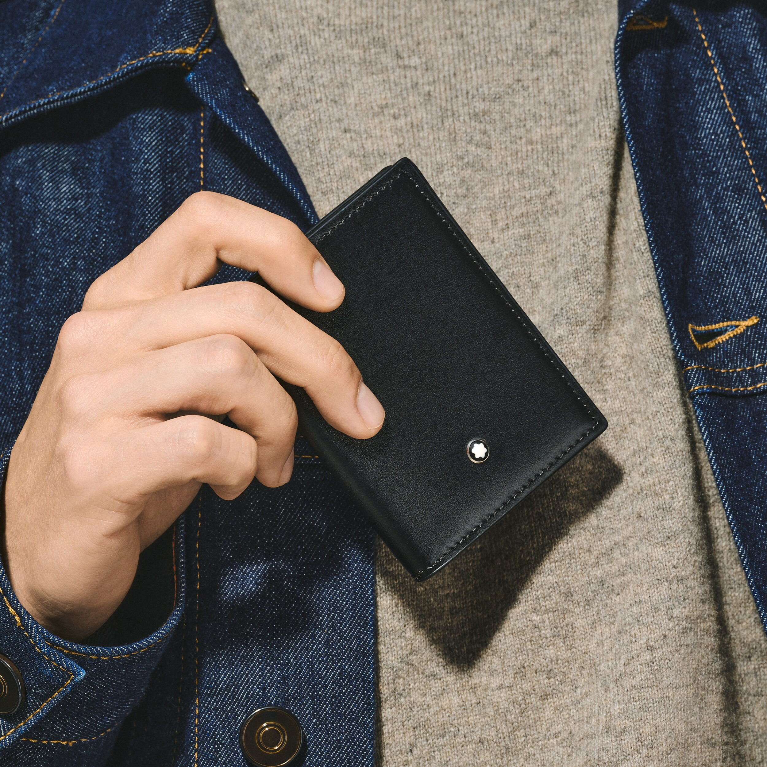 SARTORIAL MINI WALLET 4CC - 2