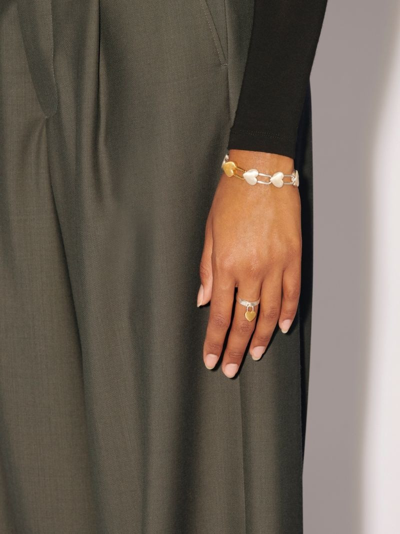 Heart Padlock Ring 3