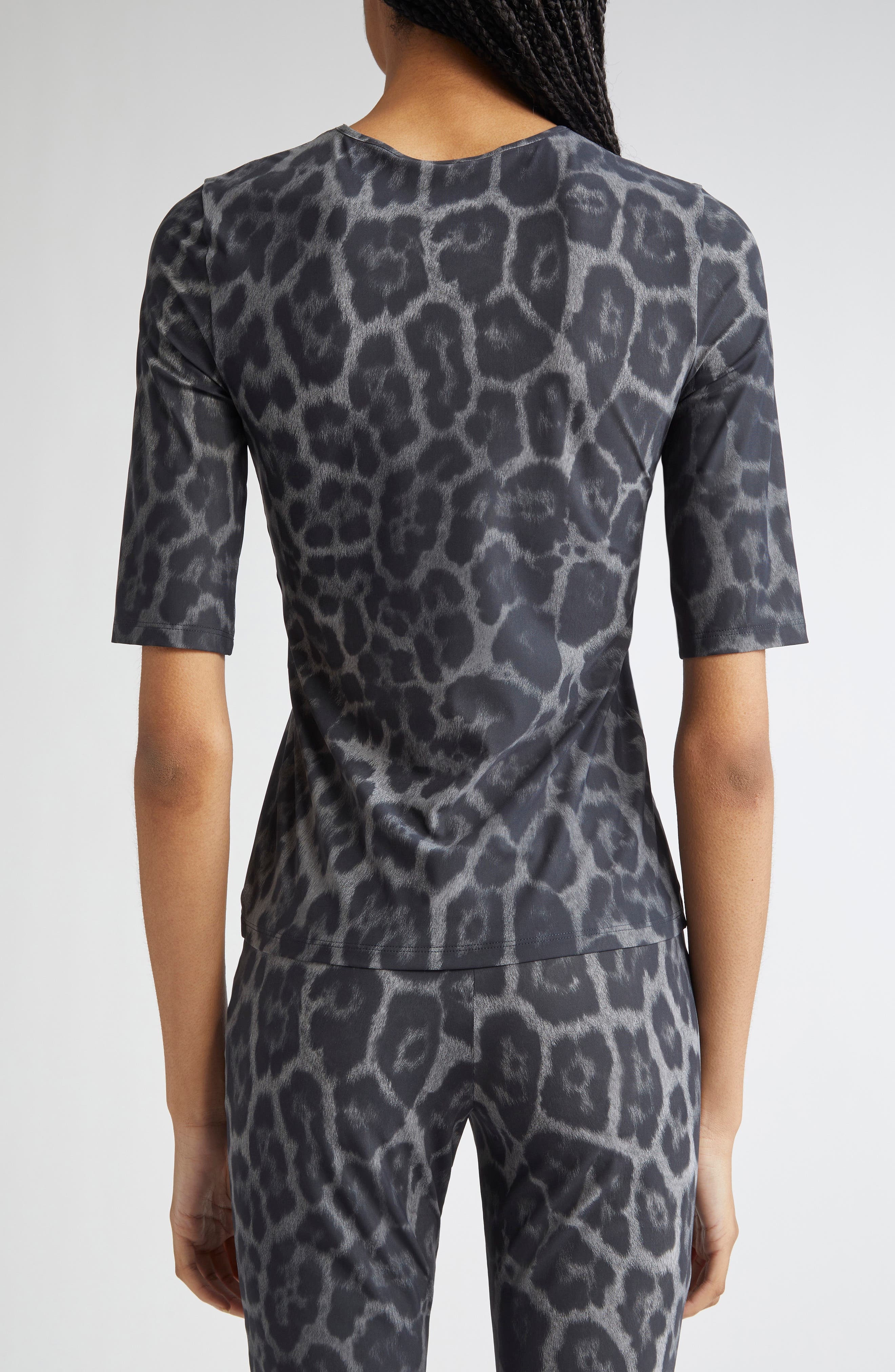 Stella McCartney Leopard Print Top in 1230 - 3