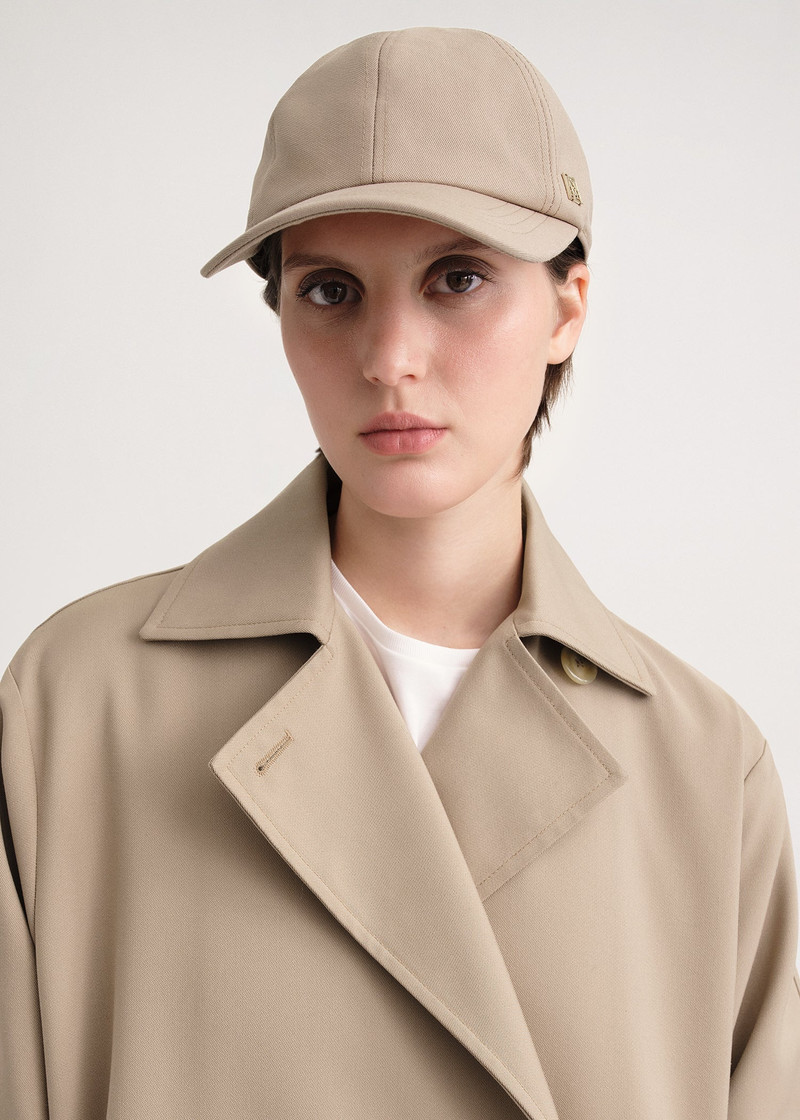 Totême Baseball cap khaki outlook