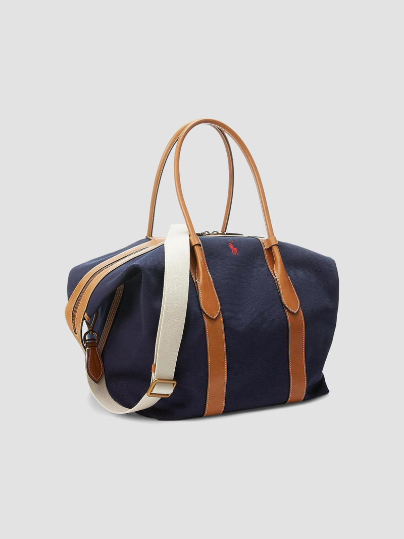 Women's Extra-Large Bellport Canvas Tote Bag - Navy 3