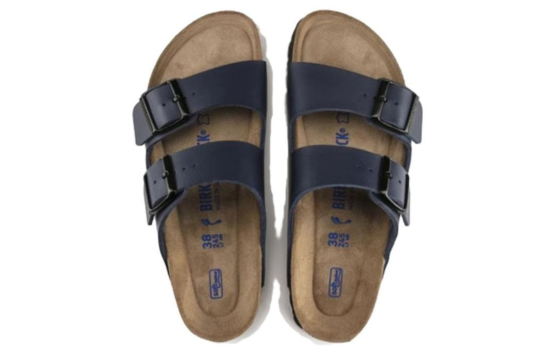 Birkenstock Arizona Soft Footbed Birko-Flor 'Blue' 0051061 4