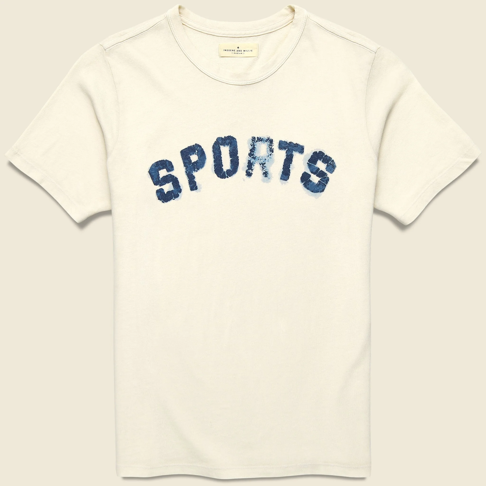 Sports Tee - Vintage White - 1