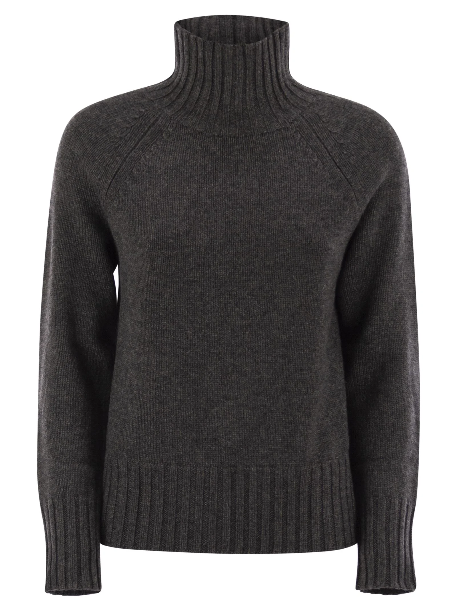 S Maxmara Women Turtleneck In Wool And Cashmere Yarn - 1
