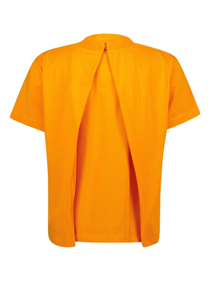 MM6 Maison Margiela split-back T-shirt outlook