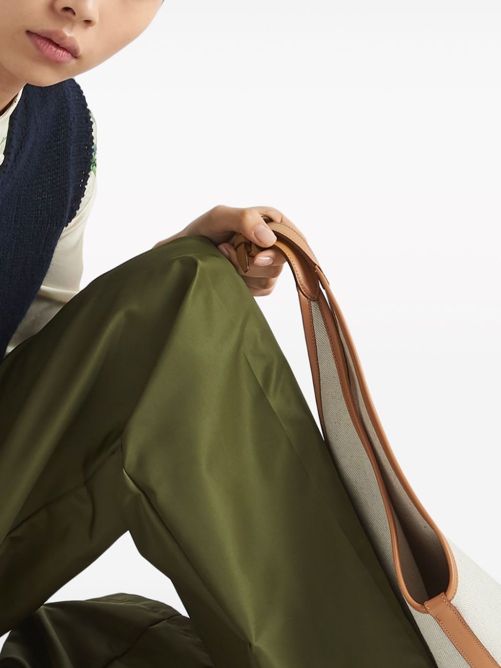 Re-Nylon straight-leg trousers - 5