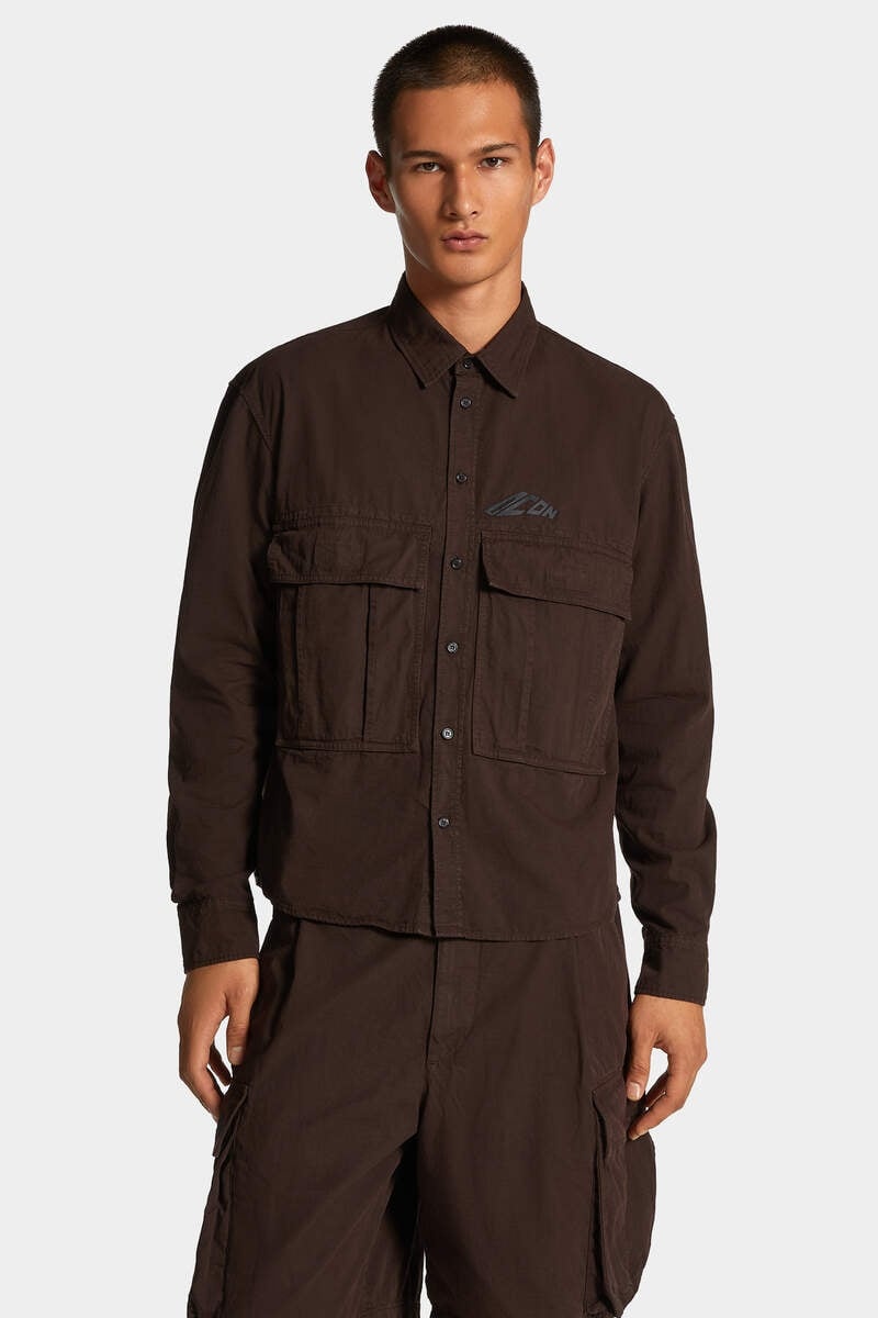 ICON NEW GENERATION RIPSTOP CROPPED SHIRT - 3