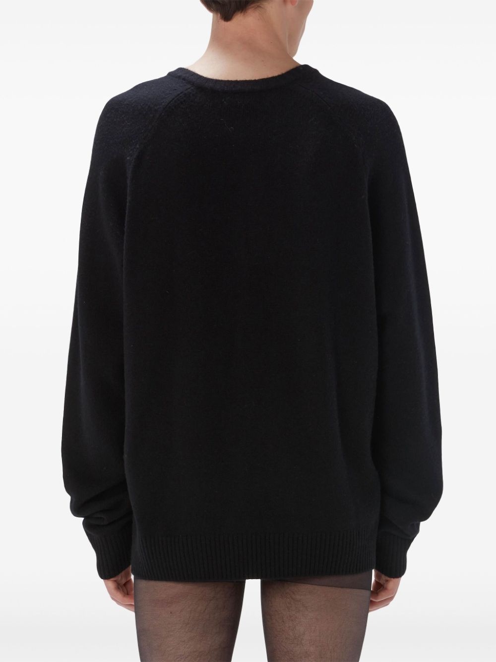 crew-neck raglan-sleeves jumper - 4
