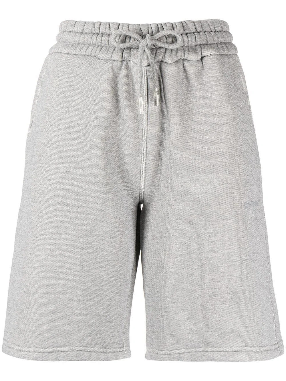 Diag-stripe drawstring shorts - 1