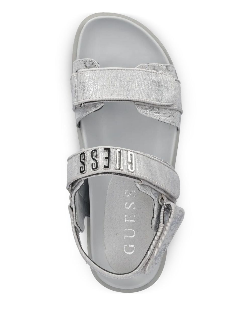 Fadison metallic-effect sandals - 4