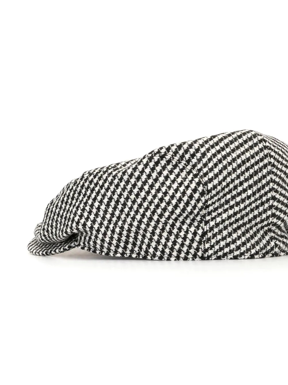 check pattern cotton hat - 2