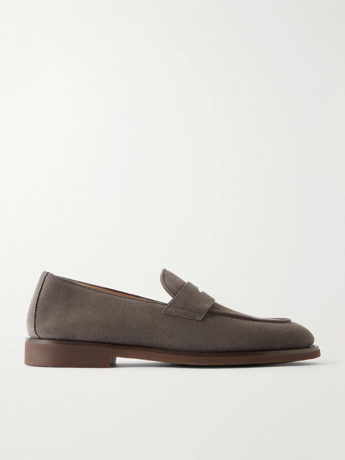 Flex Suede Penny Loafers - 1
