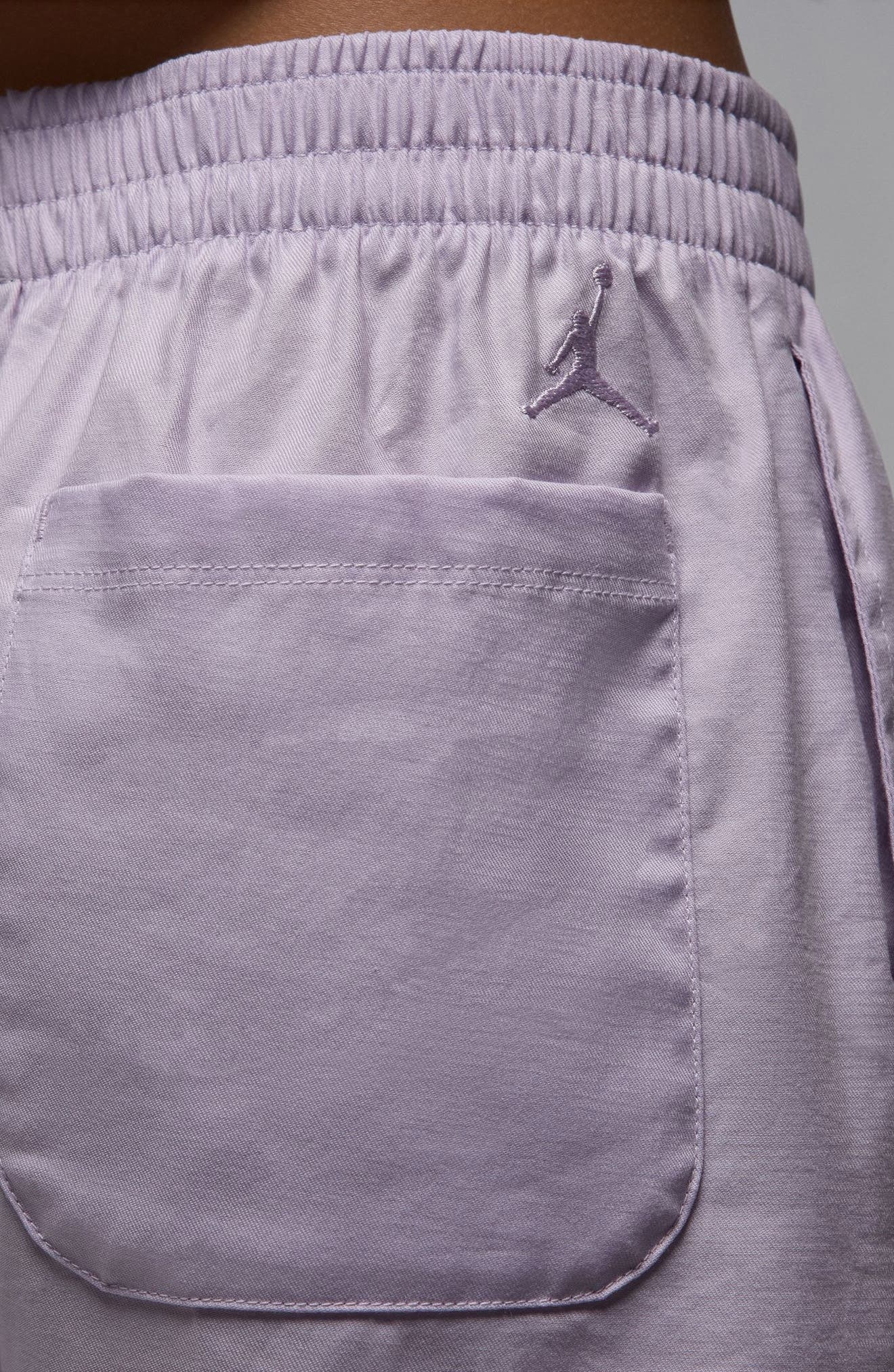 Jordan Rose Embroidered Cotton Shorts in Doll at Nordstrom - 5