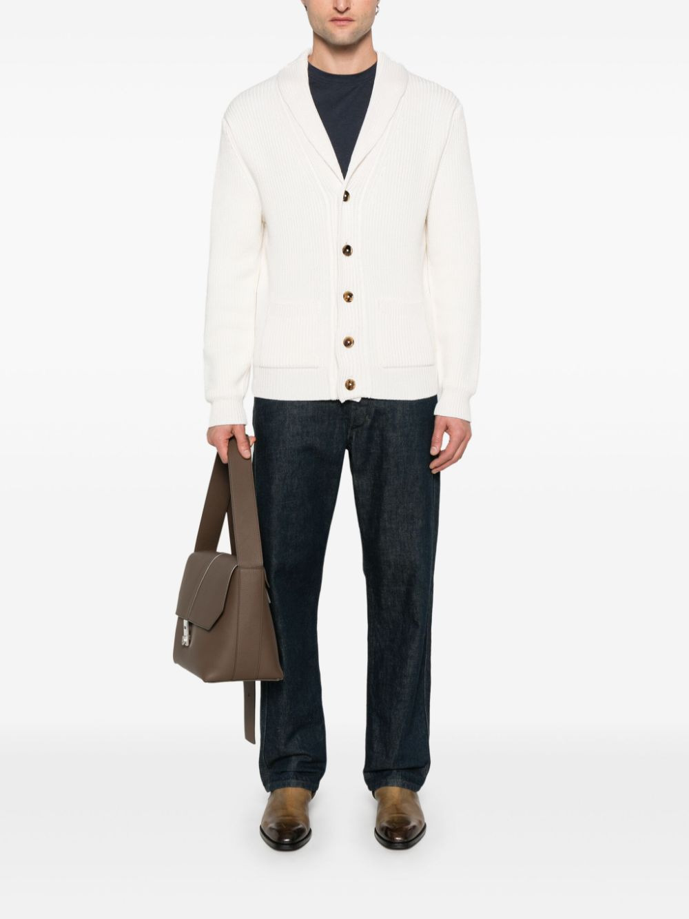 Tom Ford Men Melange T-Shirt - 4