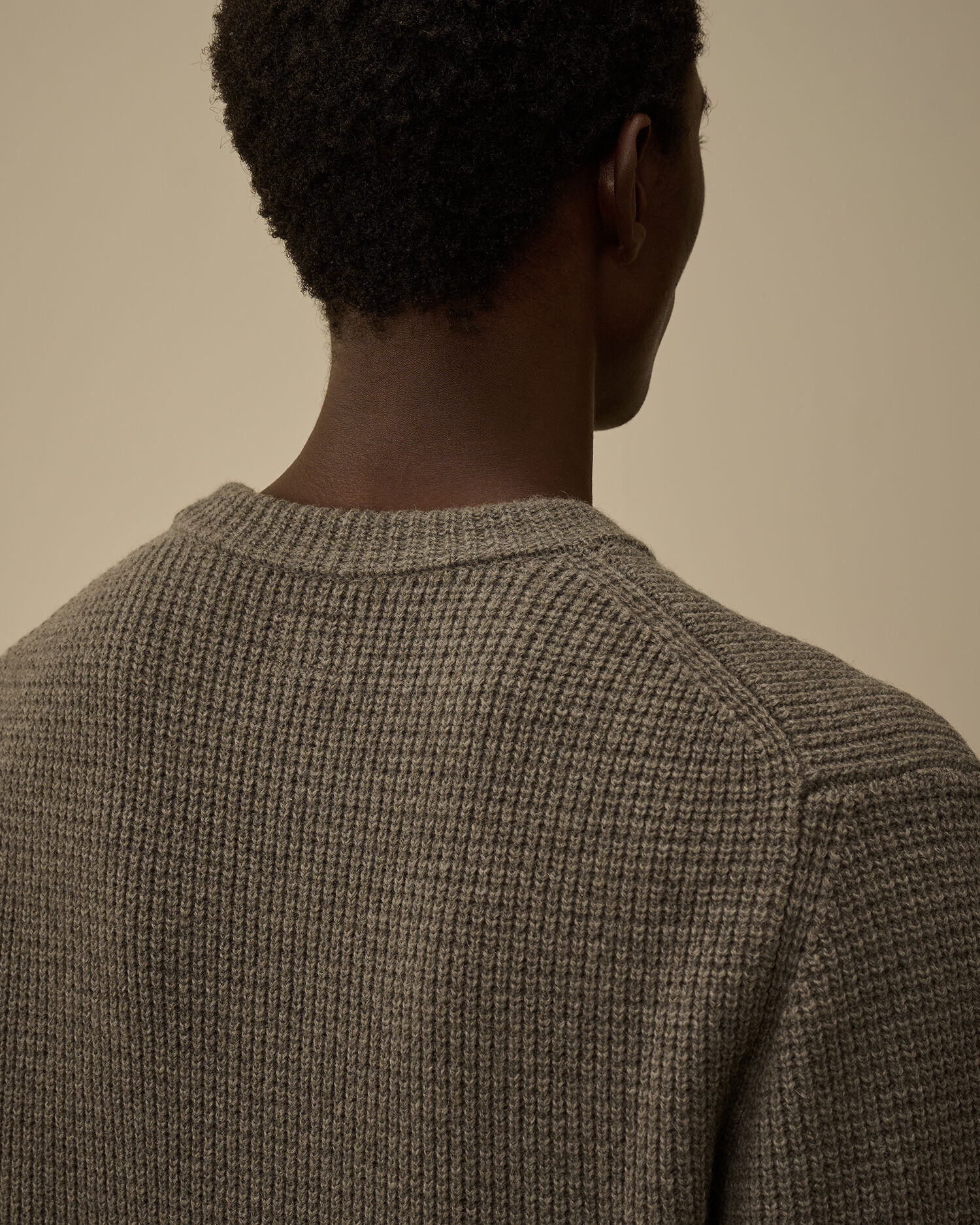 Lambswool GRS Crewneck Lens Sweater - 6