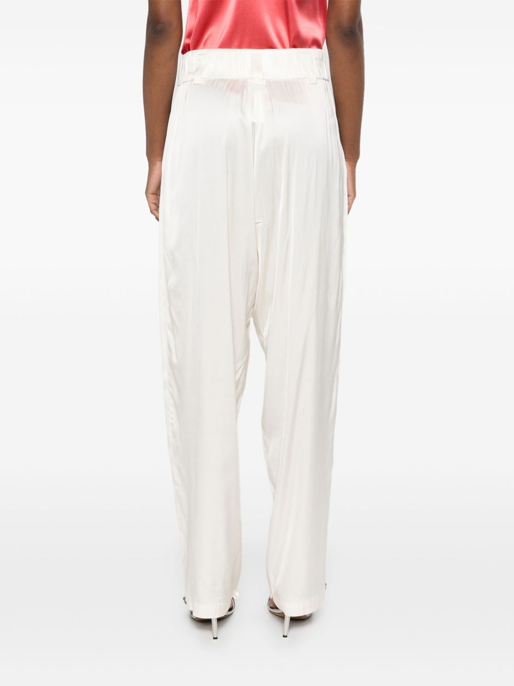 satin trousers - 4