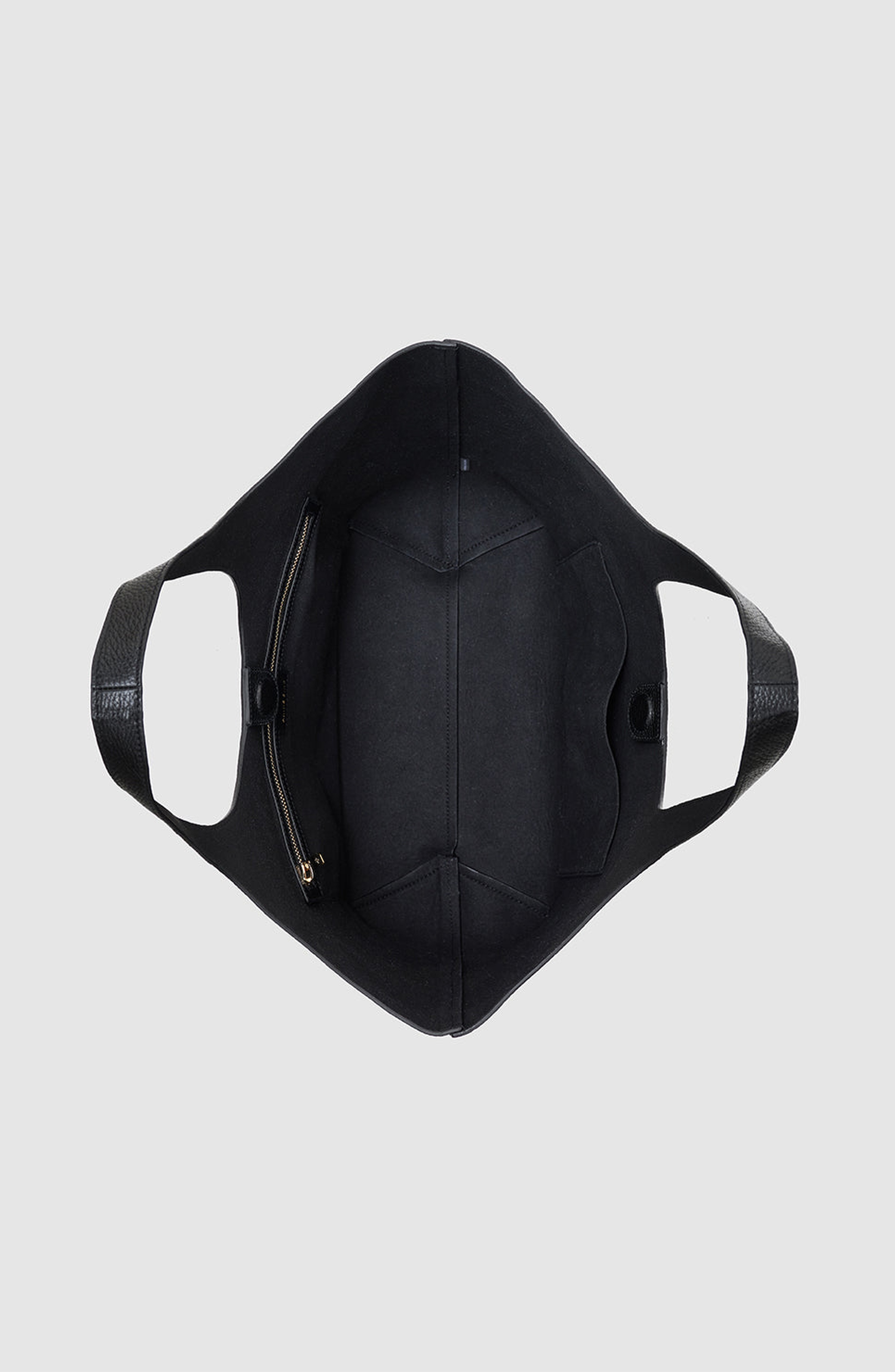 ANINE BING Lili Tote in Black Pebbled at Nordstrom - 3