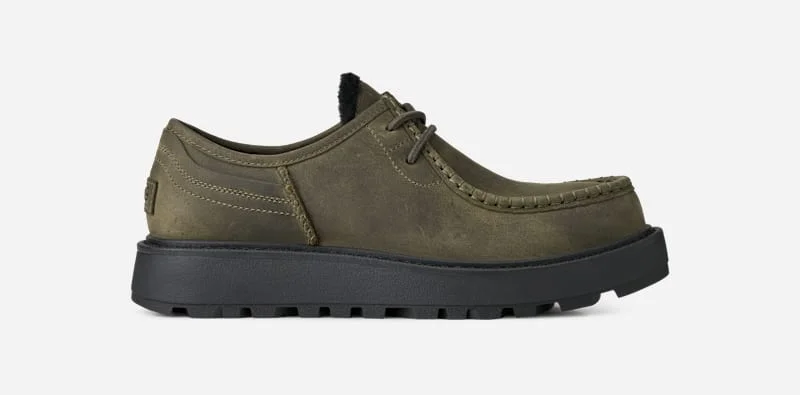 ® Men's Loften Sheepskin Shoes in Burnt Olive - 1