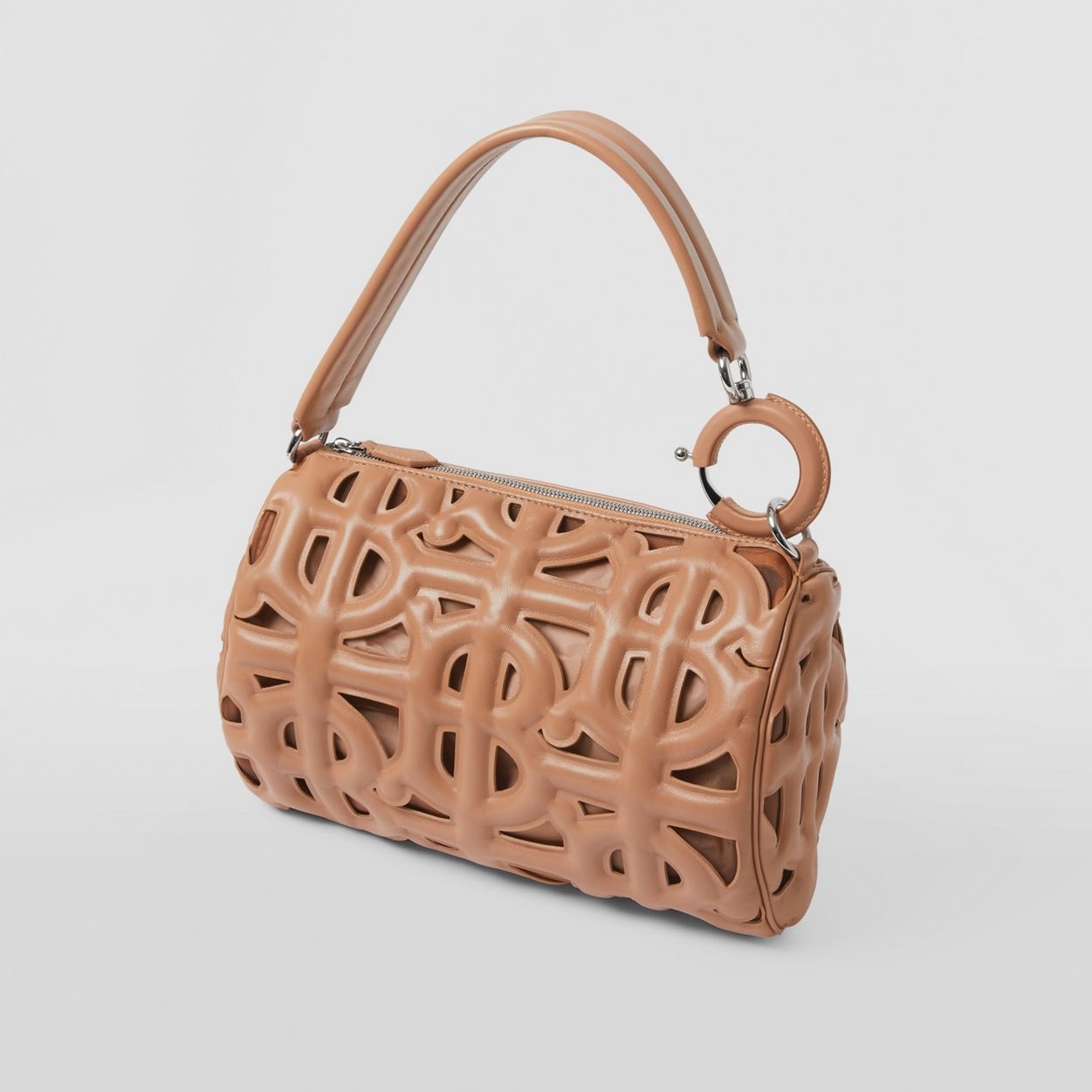 Small Quilted Monogram Lambskin Rhombi Bag - 3