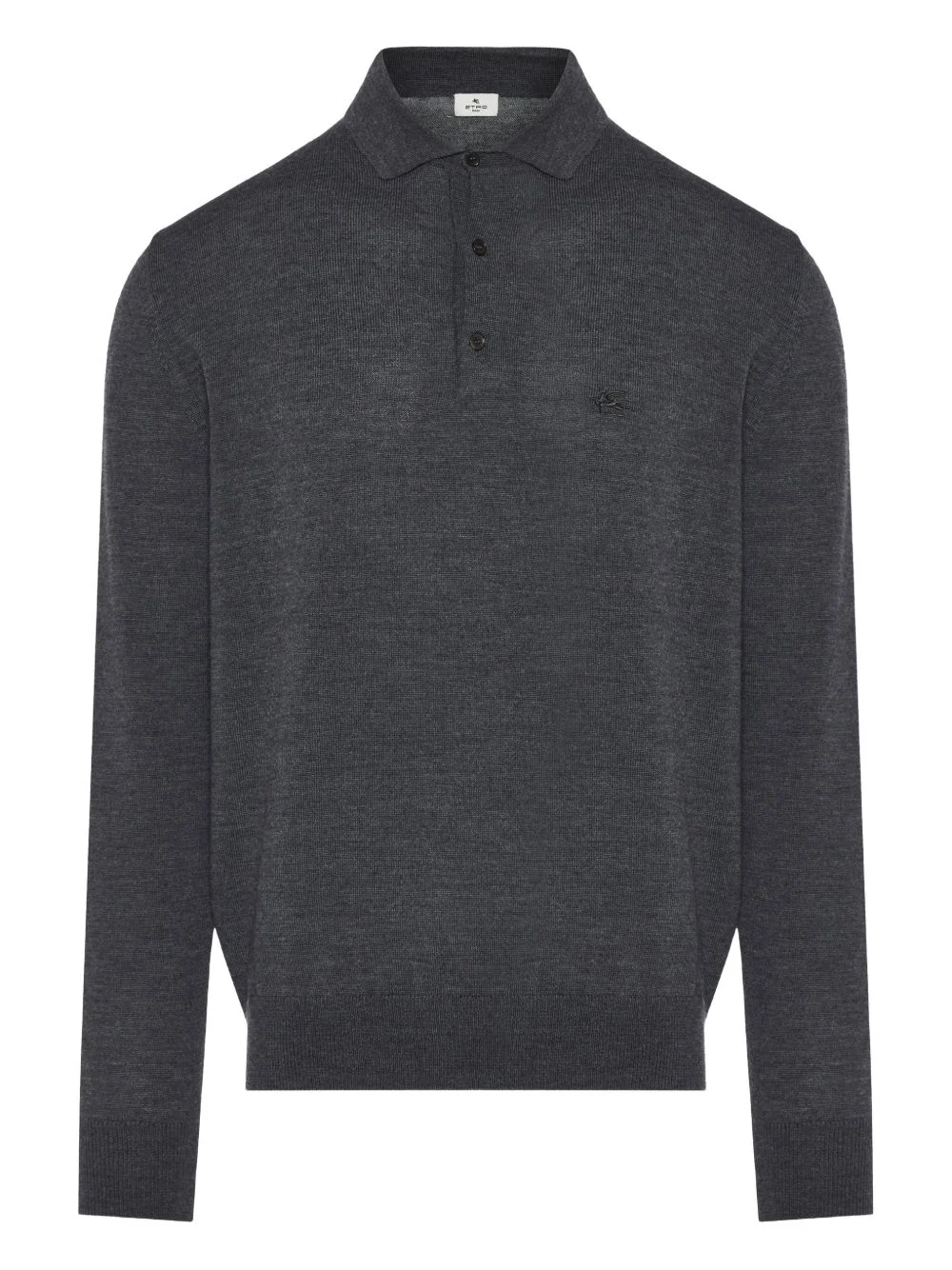 long-sleeve polo shirt - 1