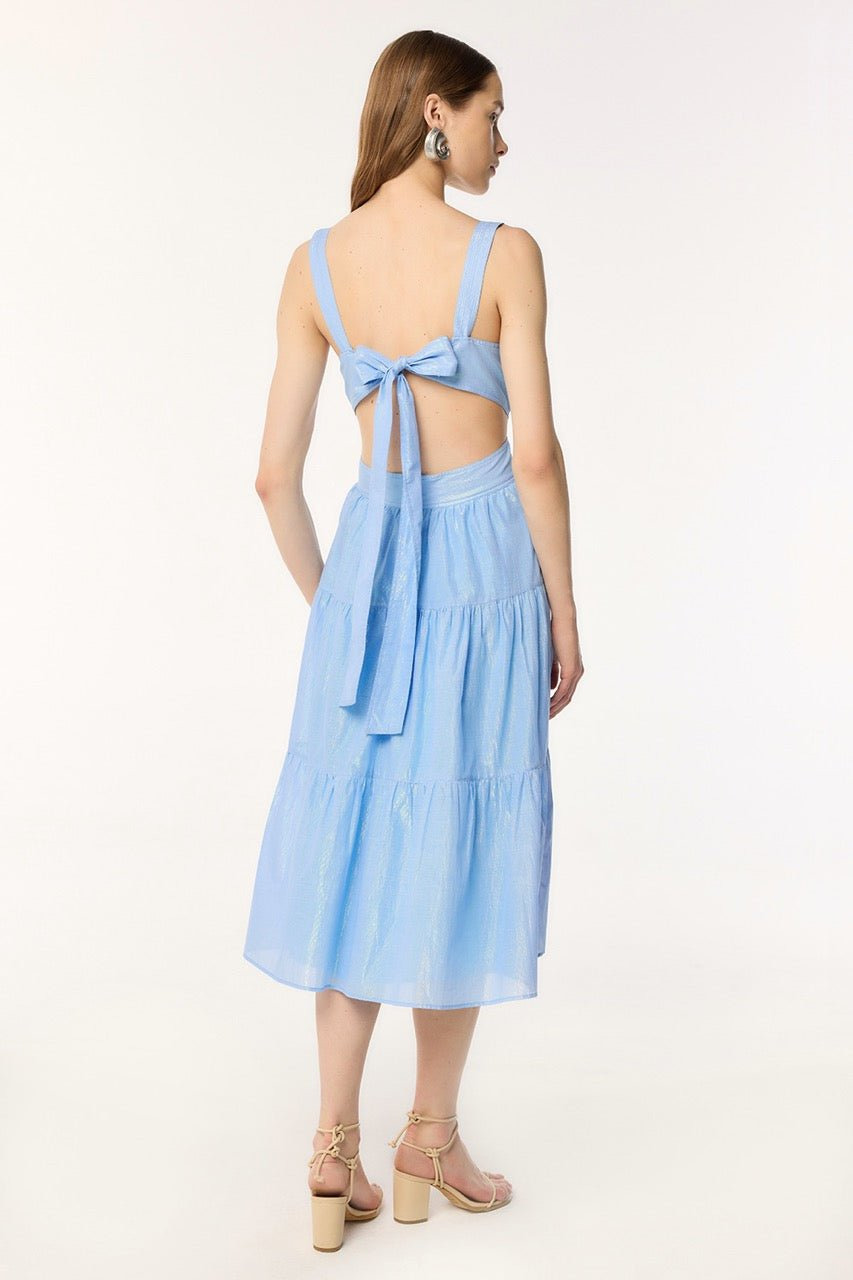 Long Dress Coco - Light Blue - 2