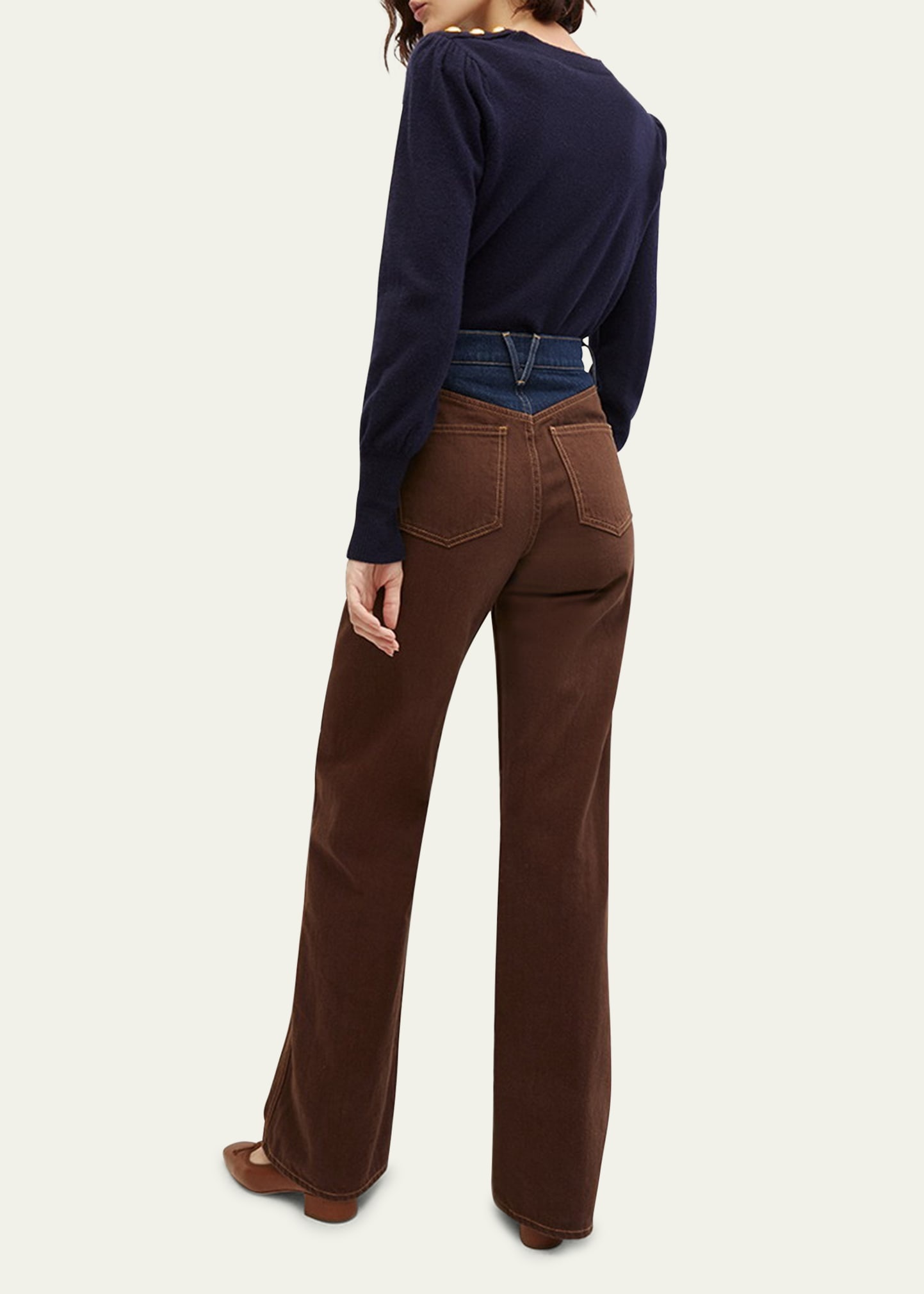 Nelia Cashmere Crewneck Sweater - 3