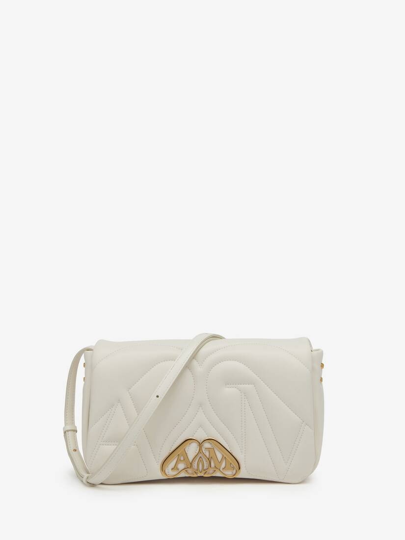 Women's The Seal Small Bag in Soft Ivory - 5