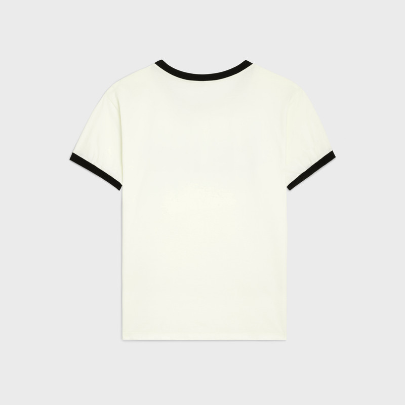 CELINE celine loose T-shirt in cotton jersey outlook