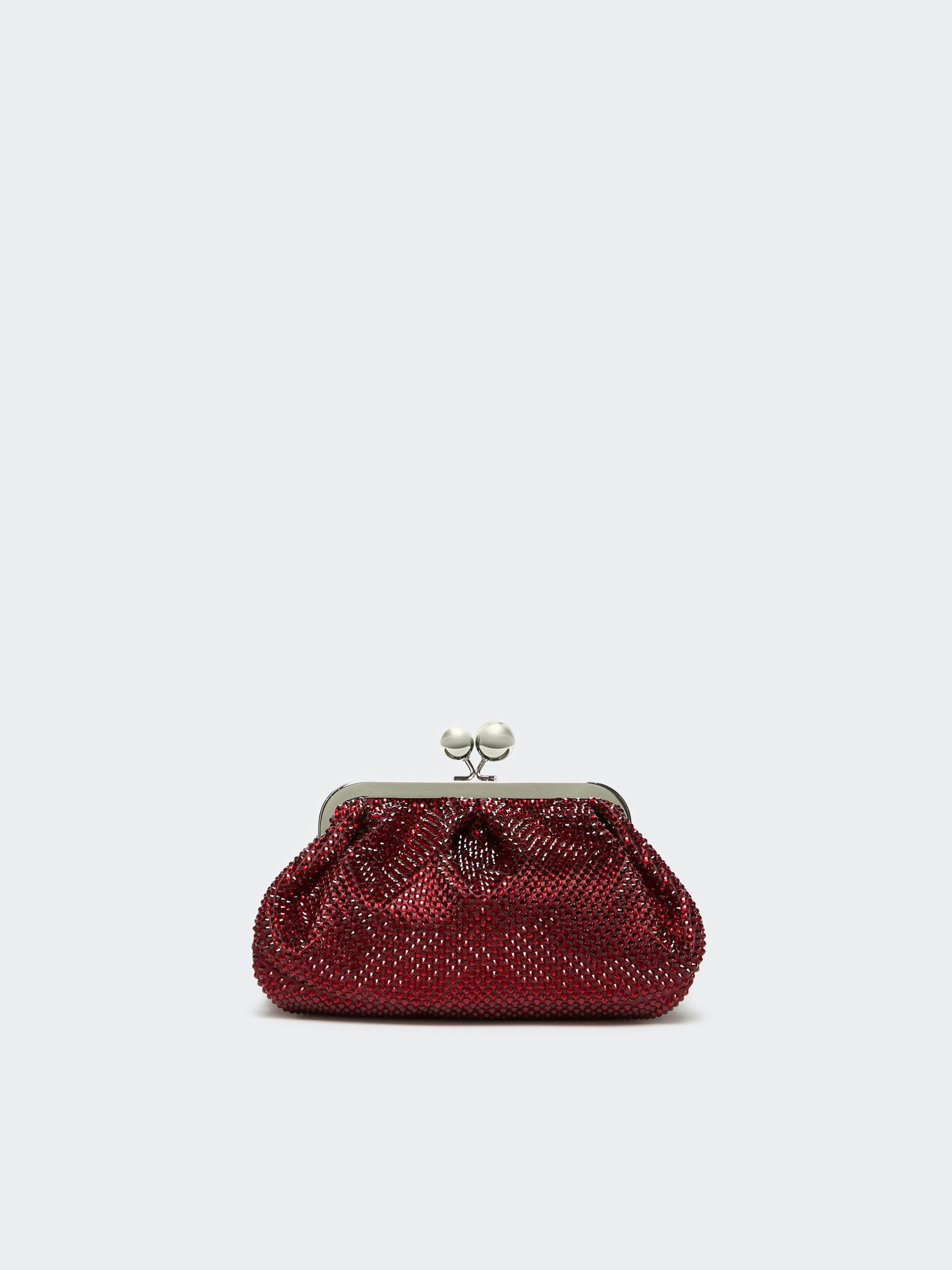 EMY Small Pasticcino Bag in satin with rhinestones - 3