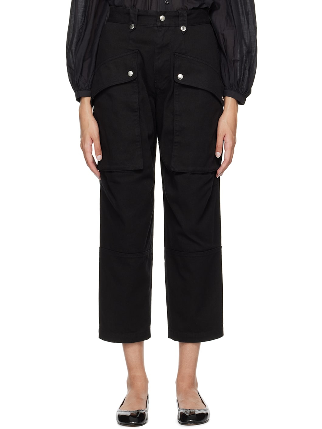 Black Jannick Trousers - 1
