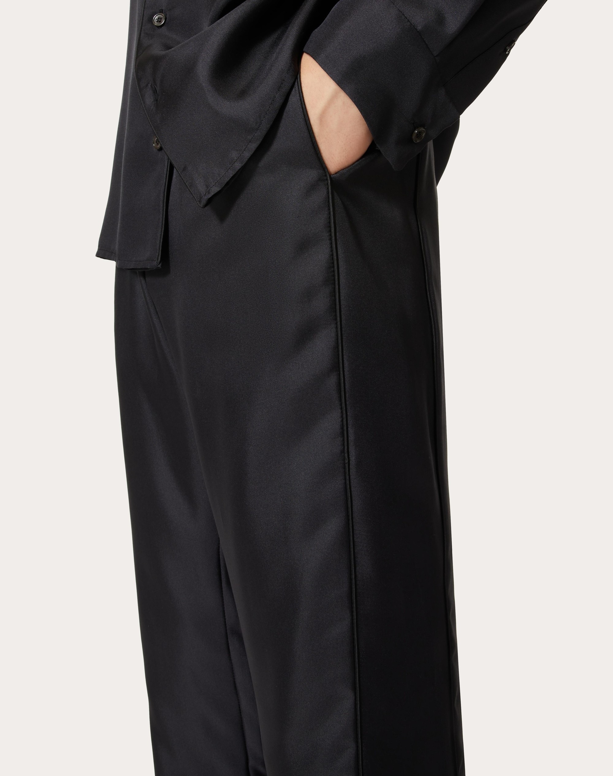 SILK PAJAMA PANTS - 5