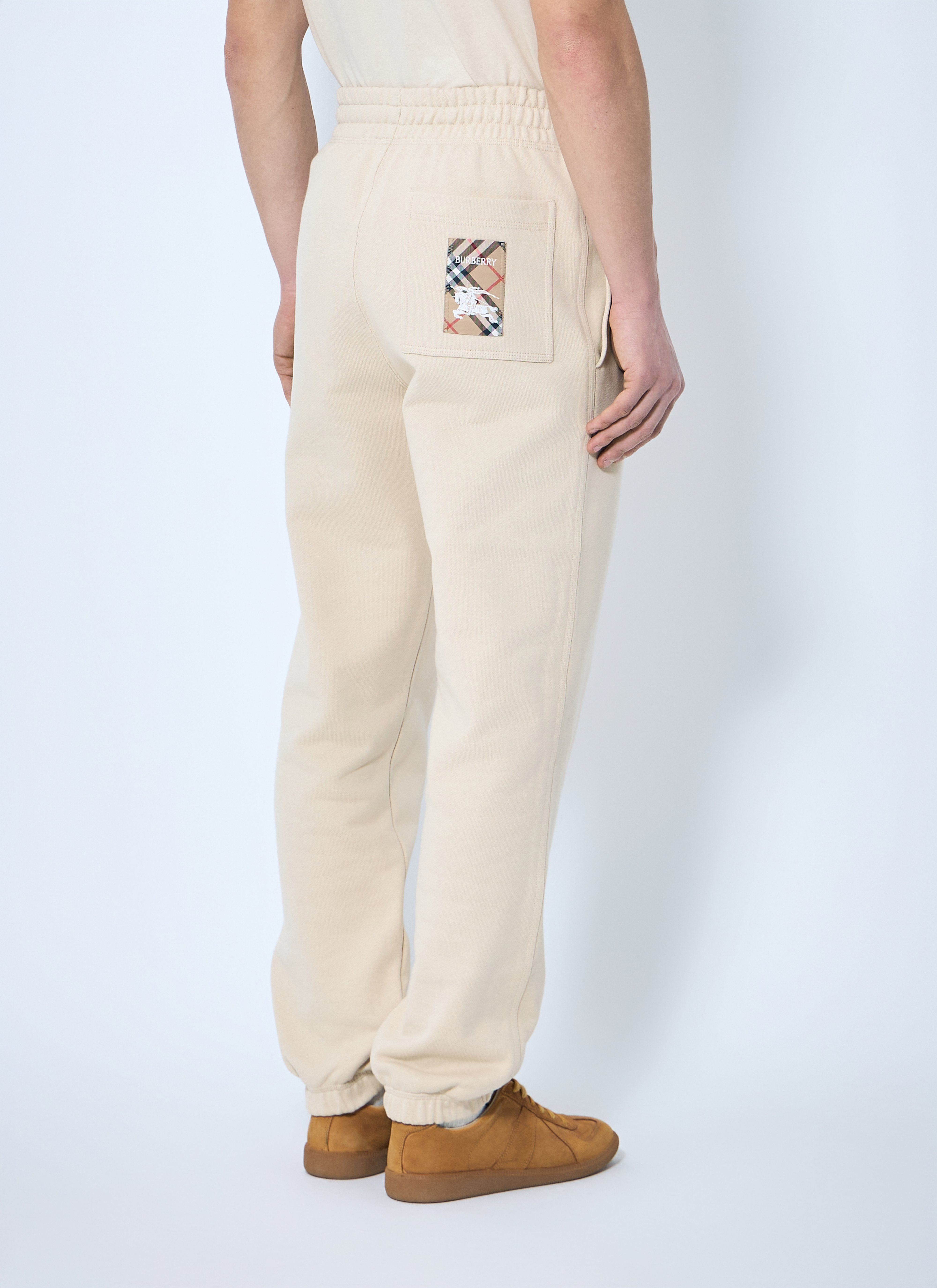 Burberry Men Logo Patch Track Pants - 4