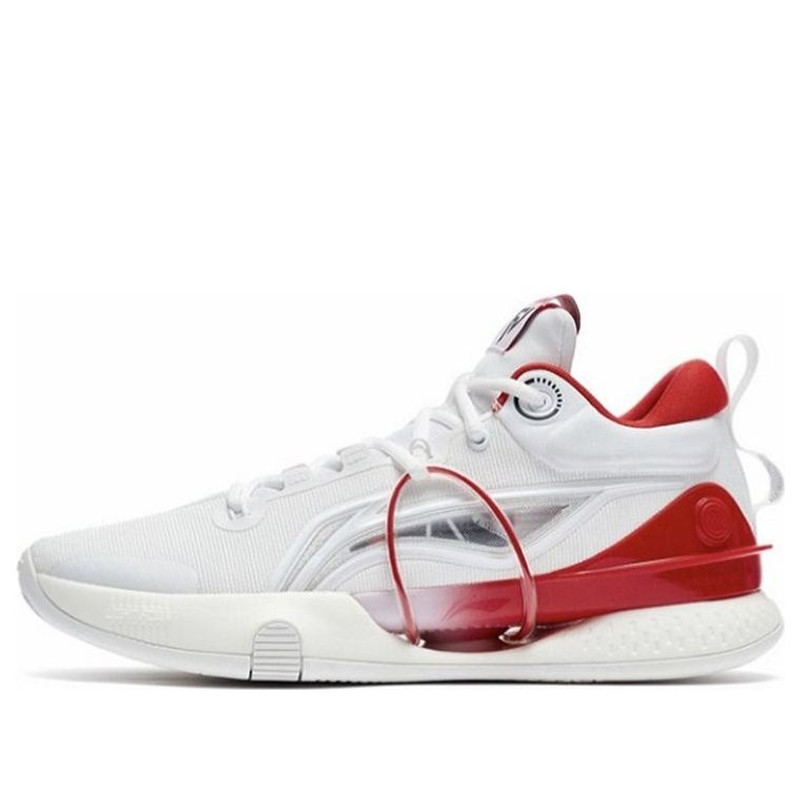 Li-Ning Speed 8 Premium 'White Red' ABAT119-1 - 1